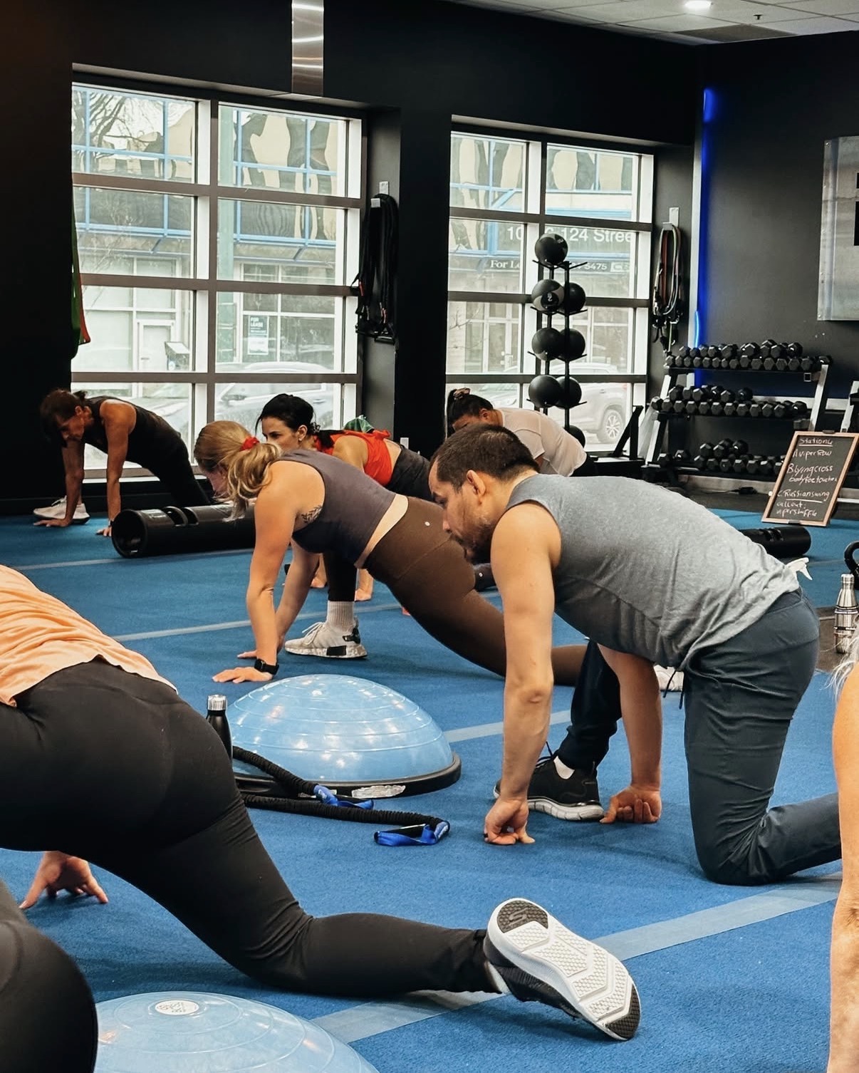 Inside the Fit Training studio